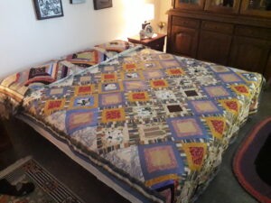 Patchwork bedcover