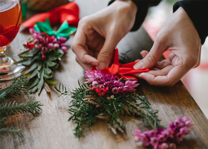 Christmas flowers