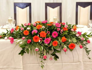 Event flower arrangement
